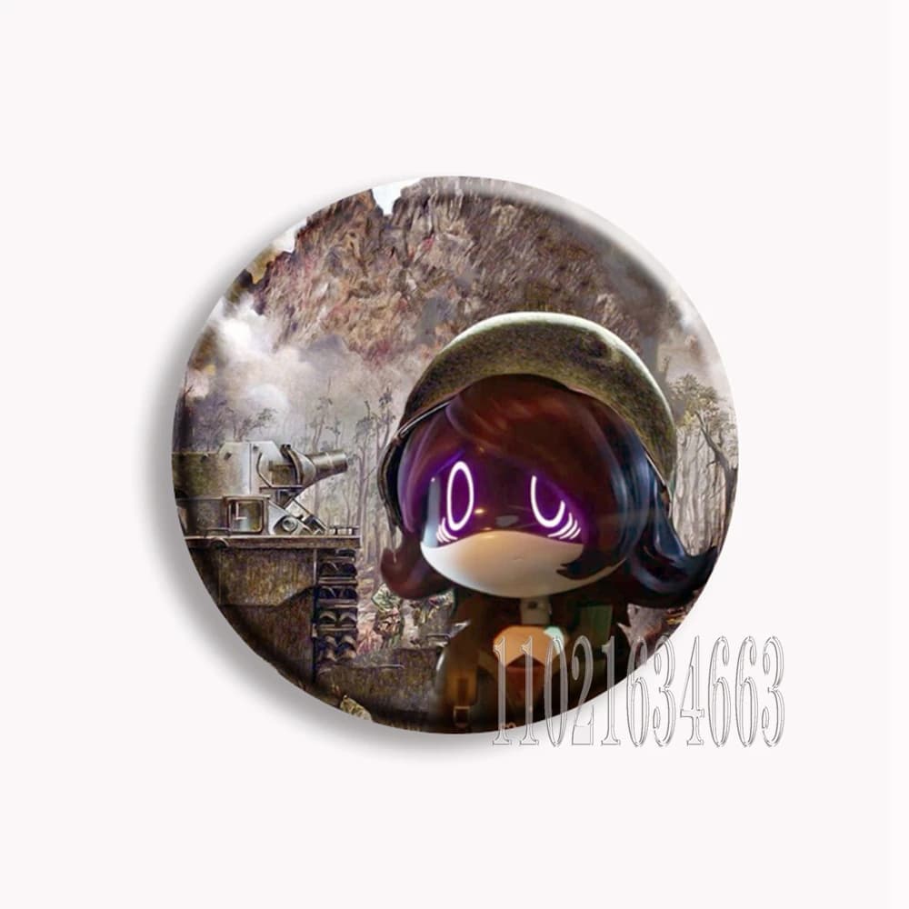 Murder Drones Anime bouton broche petit Robot TESSA UZI N J drôle Meme broche Badge sac décor access