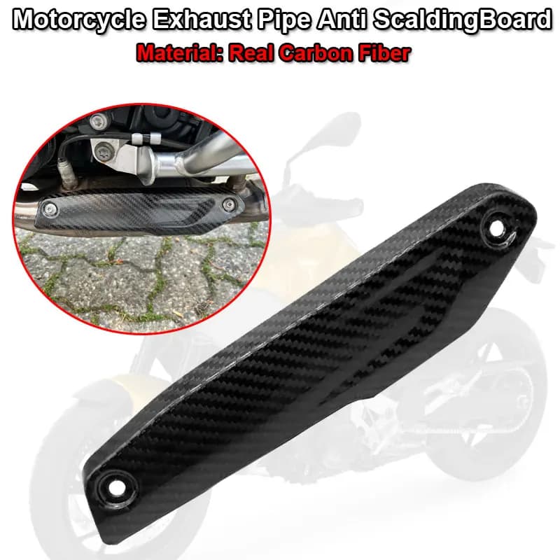 F 900 R F 900XR moto échappement modifié silencieux évasion en Fiber de carbone Anti-brûlure conseil
