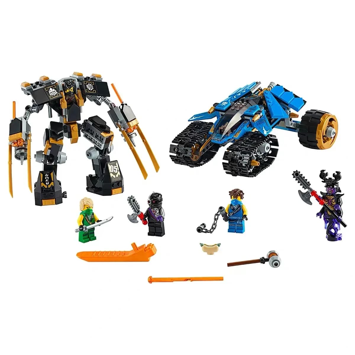 Véhicule Thunder Raider Ultra furtif, Robot serpent, blocs de construction, jouets pour enfants