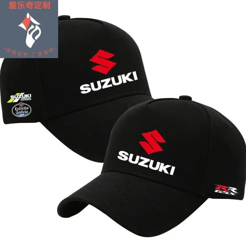Chapeau de course pour moto Suzuki GSX, chapeau en bec de canard pour compétition de cyclisme en ple