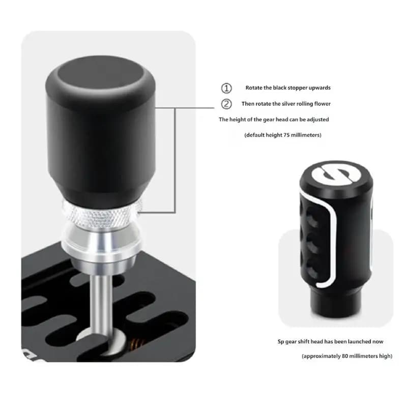 31BA Racing Shifter pour jeux course sur PC, installation facile, amélioration l'expérience jeu