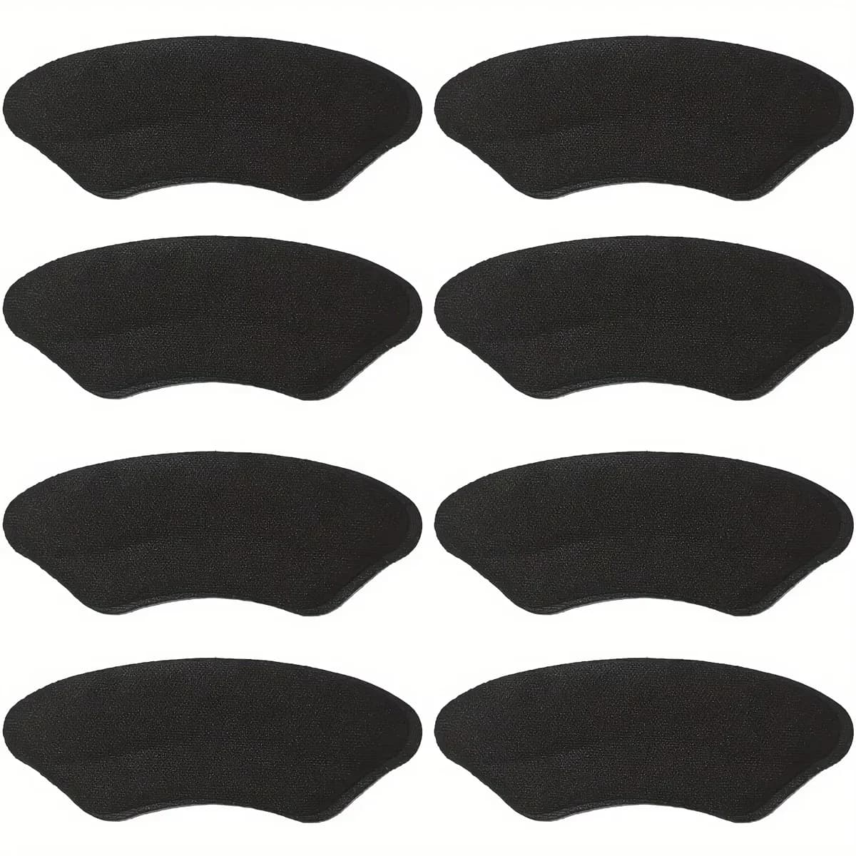 Paquet de 8 coussinets de talon pour chaussures trop grandes, protecteurs de talon auto-adhésifs, In