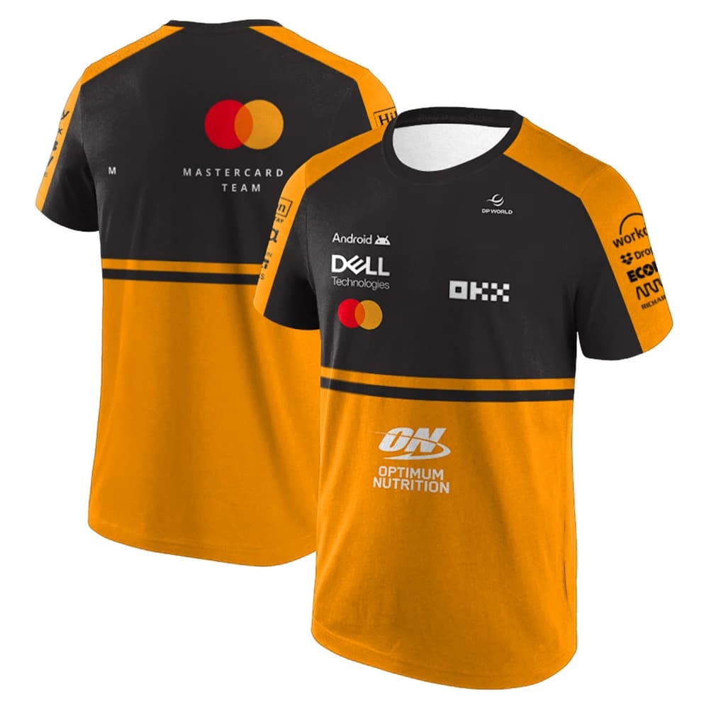 T-shirt de sport décontracté à manches courtes pour homme, réplique de l'équipe Oscar Piastri 81 Ora