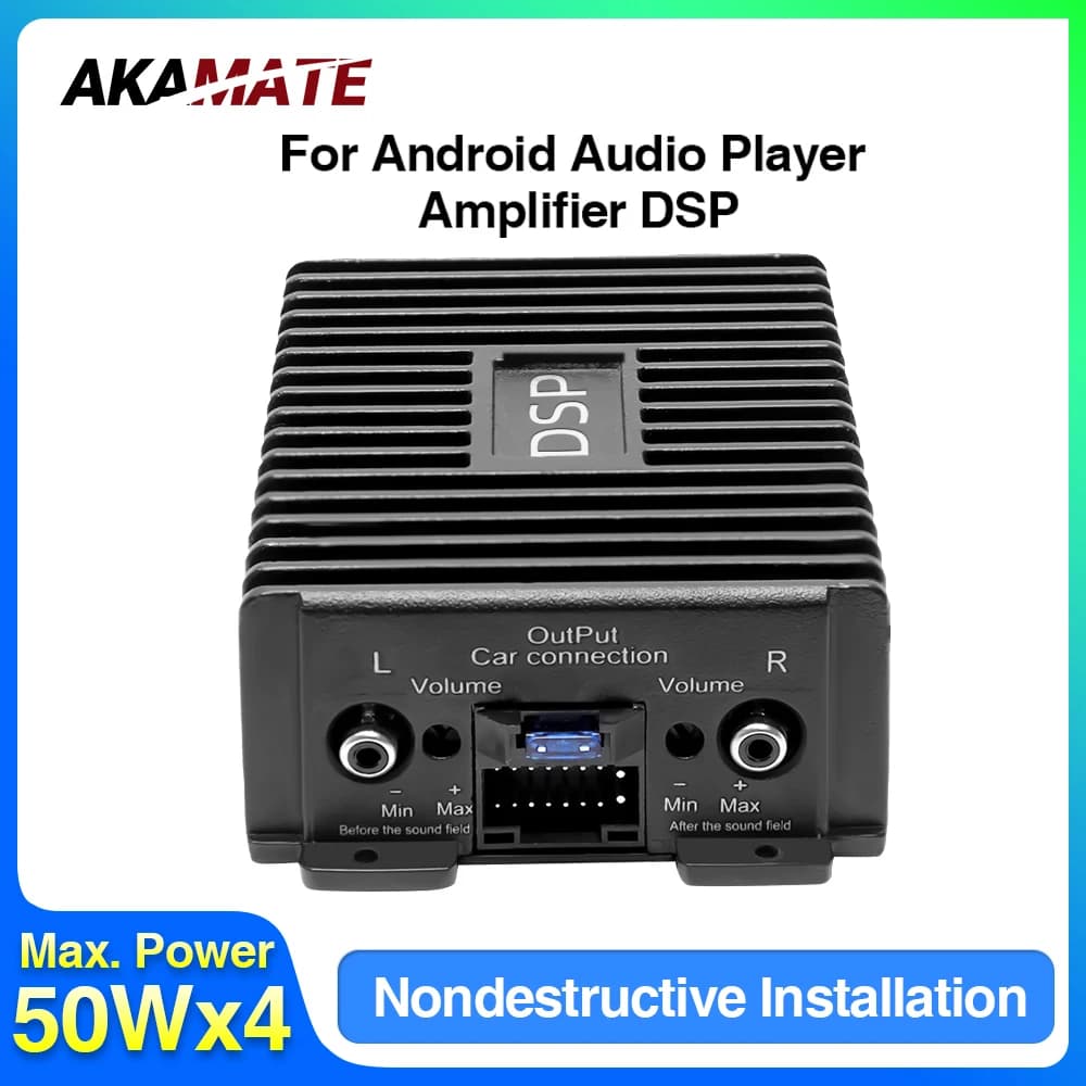 Amplificateur d'autoradio pour Android, DSP, Modification Non destructive, haut-parleur, améliore le