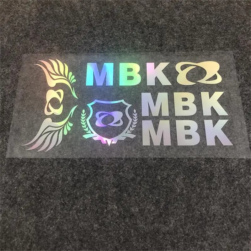Autocollant de moto pour MBK, autocollant décoratif réfléchissant et imperméable, accessoires de mot