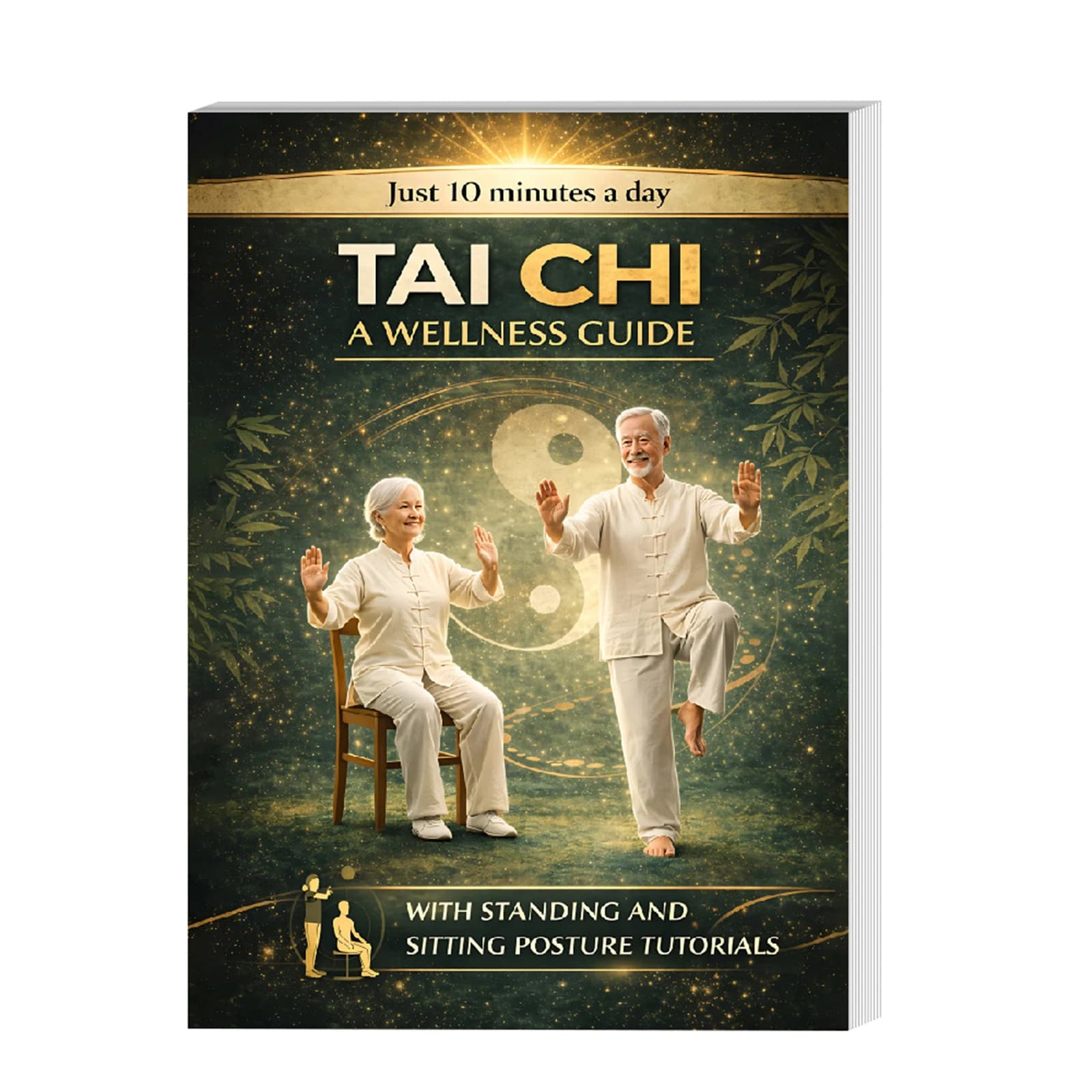 Plan d'entraînement Tai Chi sur 28 jours, guide de santé adapté aux débutants, pour femmes et hommes
