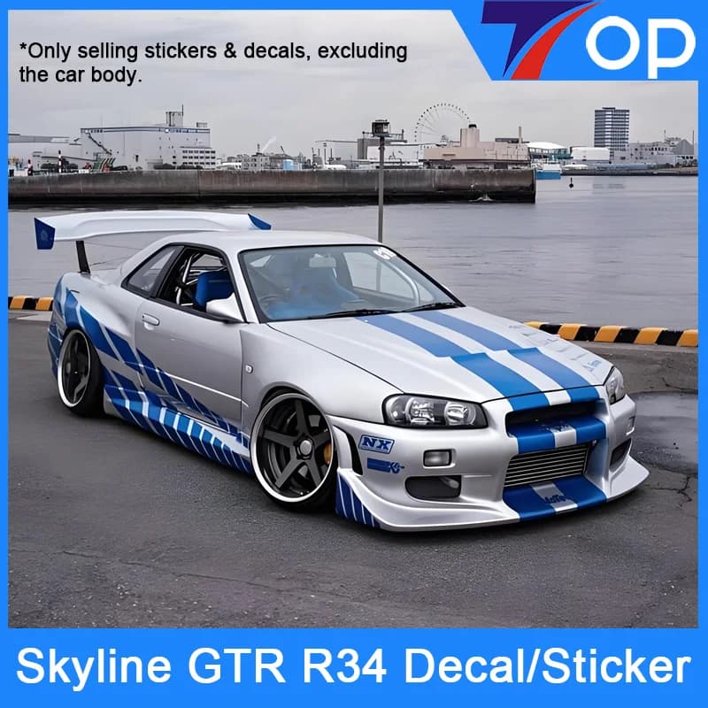 1:18 1:10 1:18 1:24 1:28 Skyline GTR R34 tout-terrain RC télécommande voiture de course article-B au