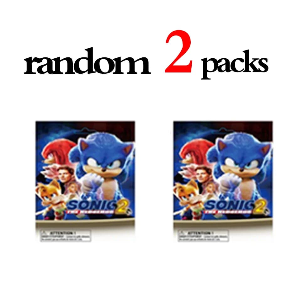 Figurines Sonic Blind Box Series, 2 à 24 pièces, figurines de jeu, modèle en PVC, jouets décoratifs 