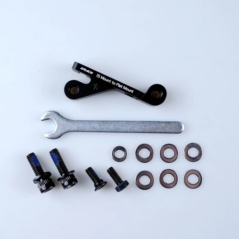 Adaptateur de frein ZRACE IS à montage plat, adaptateur de frein IS vers à montage plat, support B