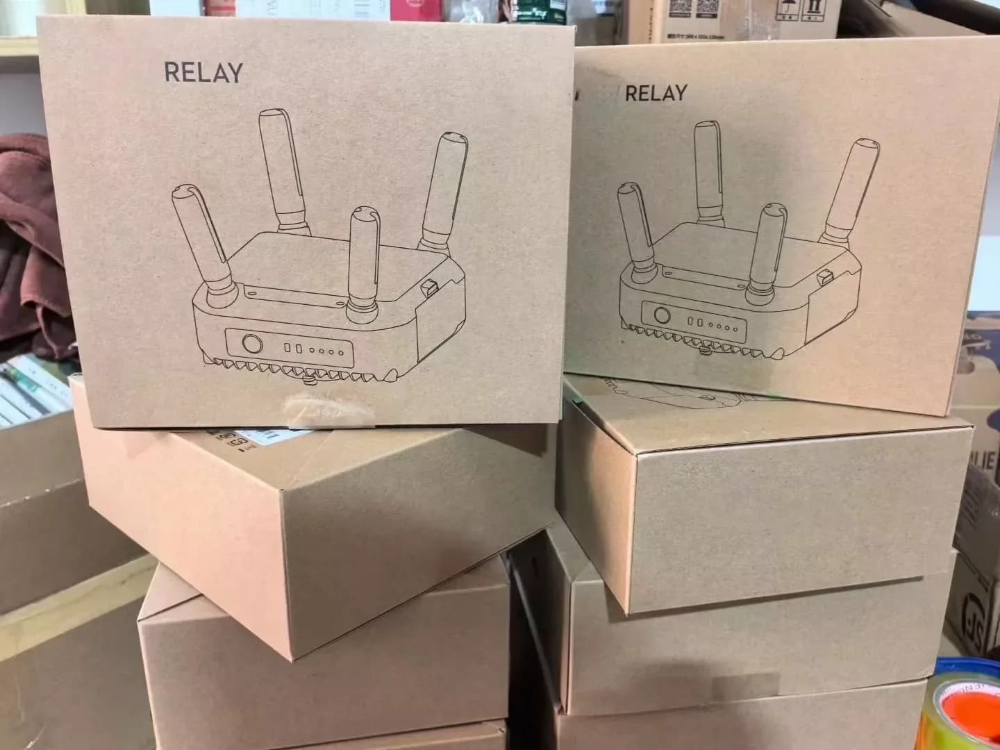 Agras Drone relais version mondiale pour DJI T40 T50 T25 T20P Module de relais répéteur de Signal de