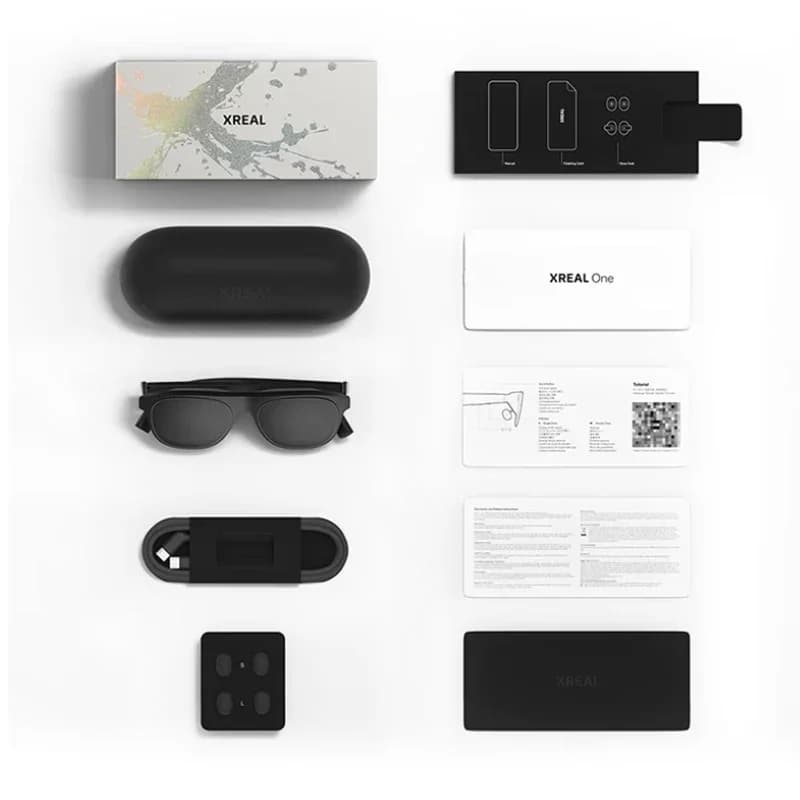Lunettes intelligentes AR XREAL One, écran HD 477 pouces, 3DoF Space Hovering, lunettes 3D réelles p