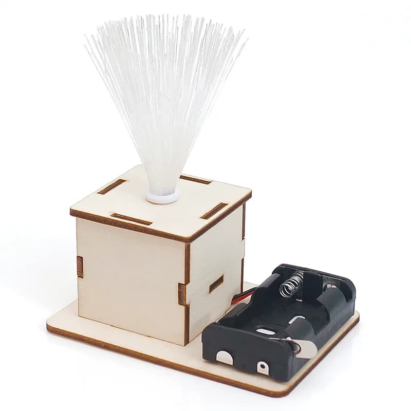 Kit d'outils expérimentaux pour enfants, fibre optique, lumière, modèle, technologie, science, aides