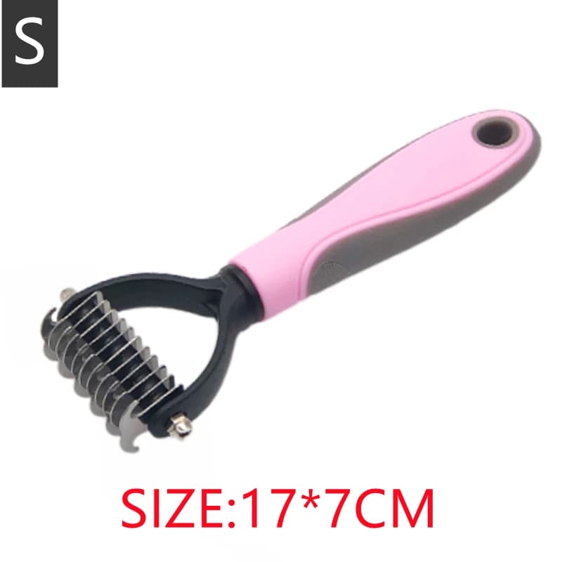 Nouvelle Brosse Démêlante pour Chiens et Chats – Outil de Toilettage pour Poils Longs et Bouclés, An
