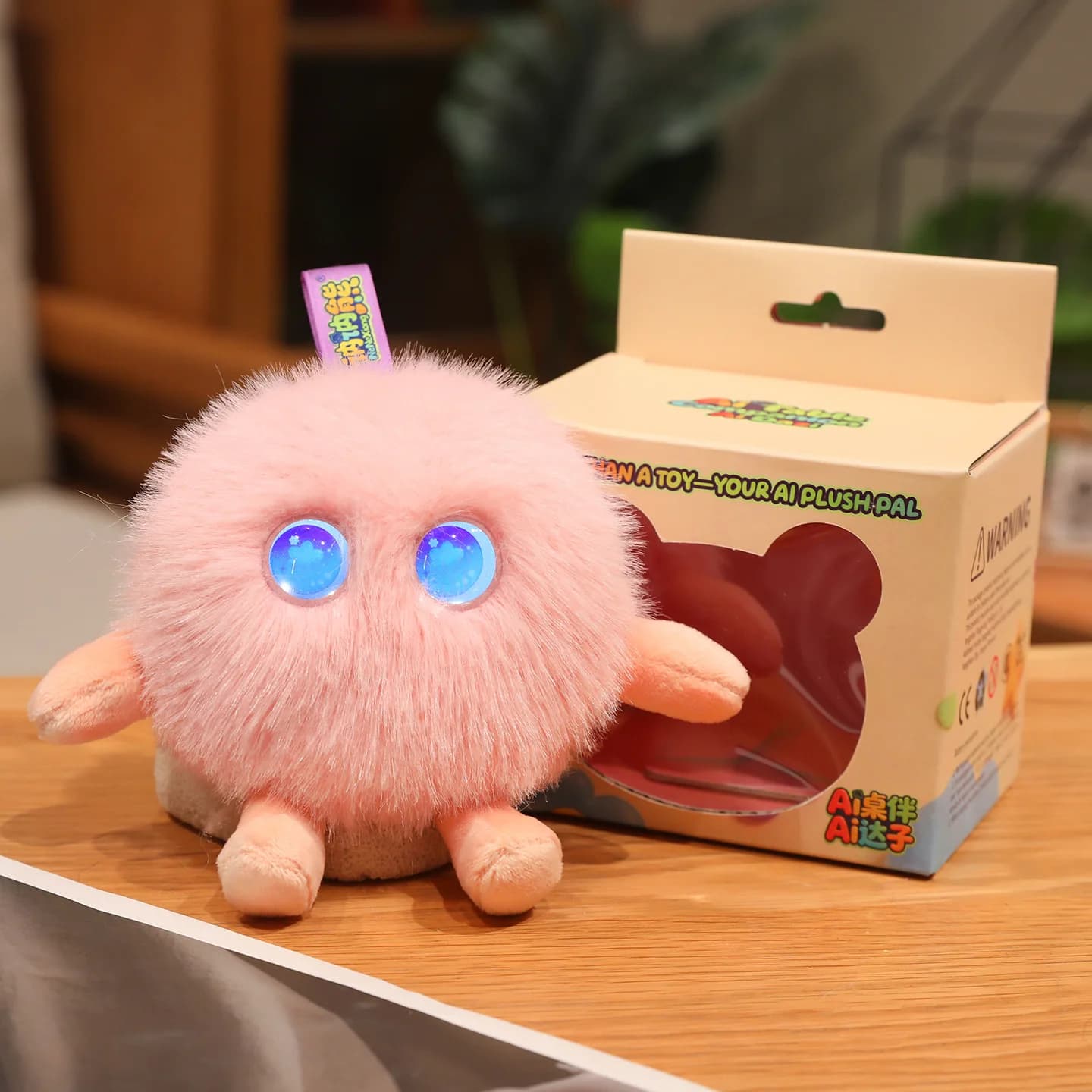 Jouet d'éveil interactif IA : Lapin intelligent, compagnon de bureau connecté, cadeau pour amis et c