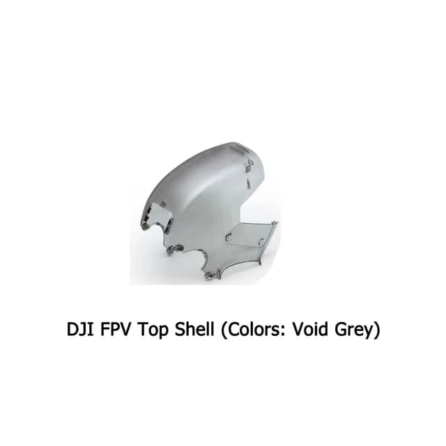 Pièces d'origine pour drone DJI FPV - Bras de support, coques inférieures, cadre intermédiaire, trai