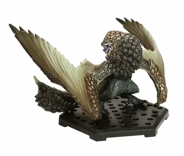 Figurine Monster Hunter World Ice Borne, modèles en PVC, Dragon chaud Basarios Nergigante Tigrex, fi