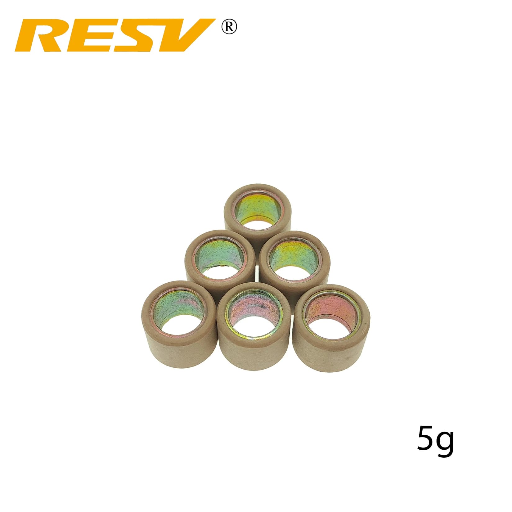 Rouleaux de variateur RESV 16x13mm pour Gilera Easy Moving Storm Typhoon X 50cc 4 temps 16 13
