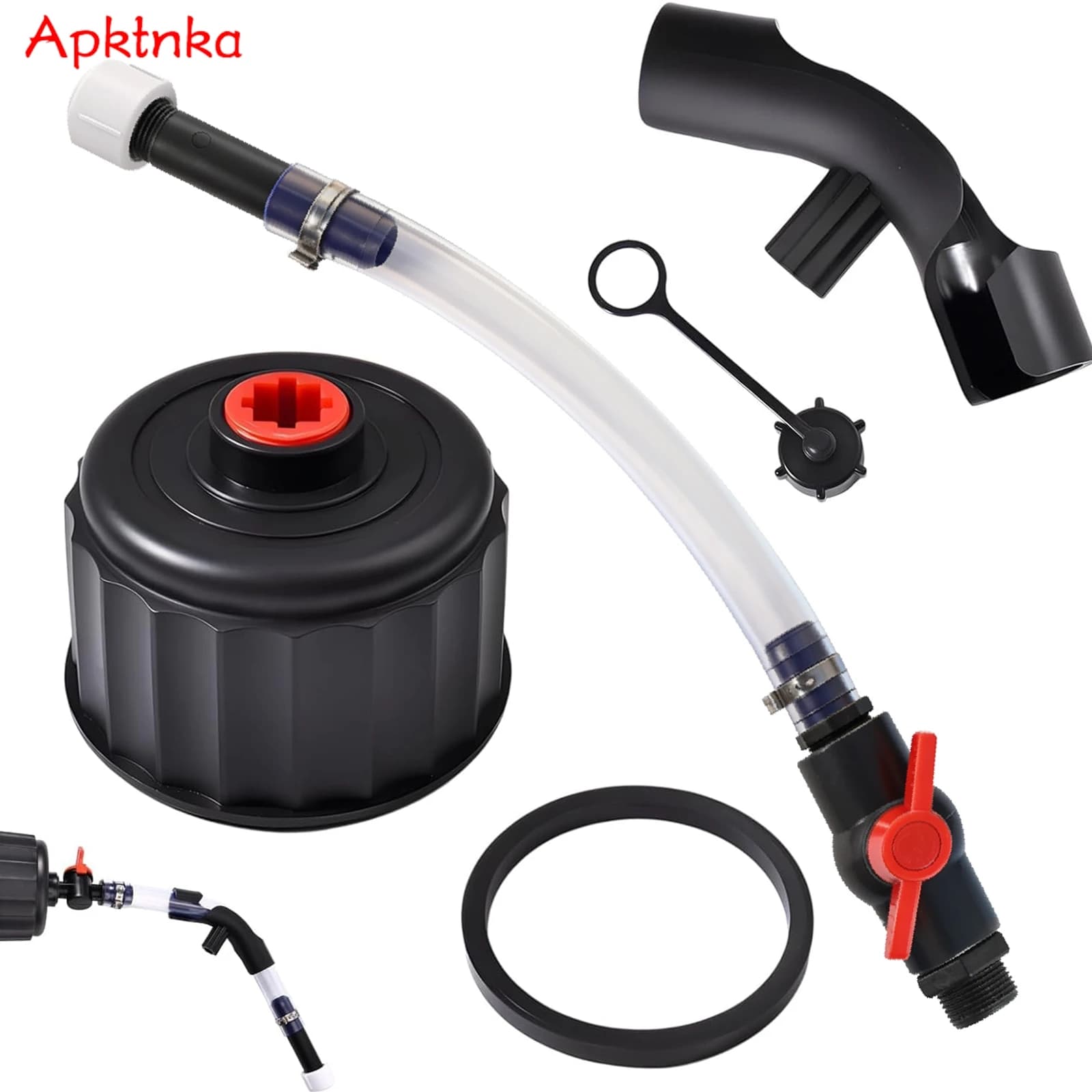 Kit de bidon à carburant Apktnka 4x 5 gallons, bidon à essence VP Racing, bouchon de carburant Delux