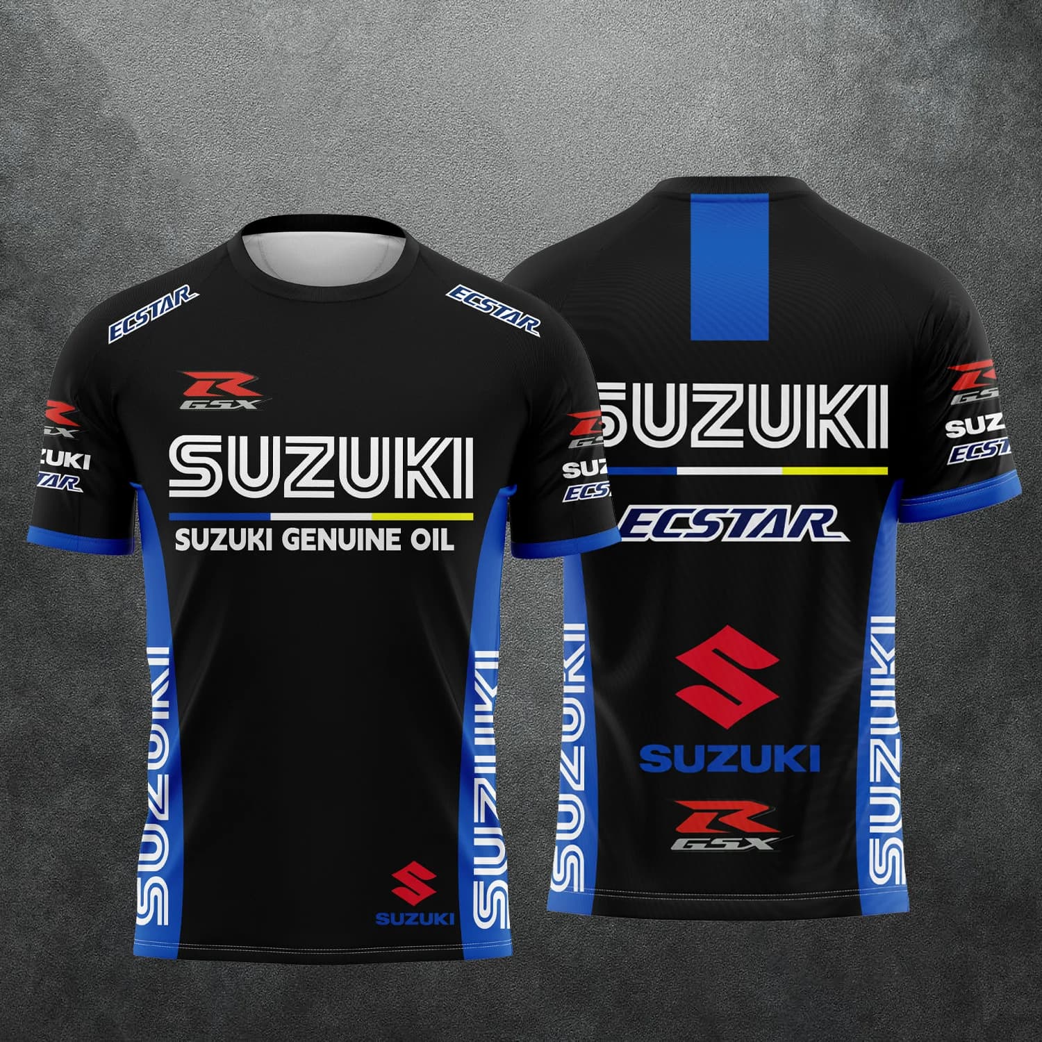 T-shirt à manches courtes pour hommes et femmes, pour les amateurs de sports de plein air, Suzuki GS