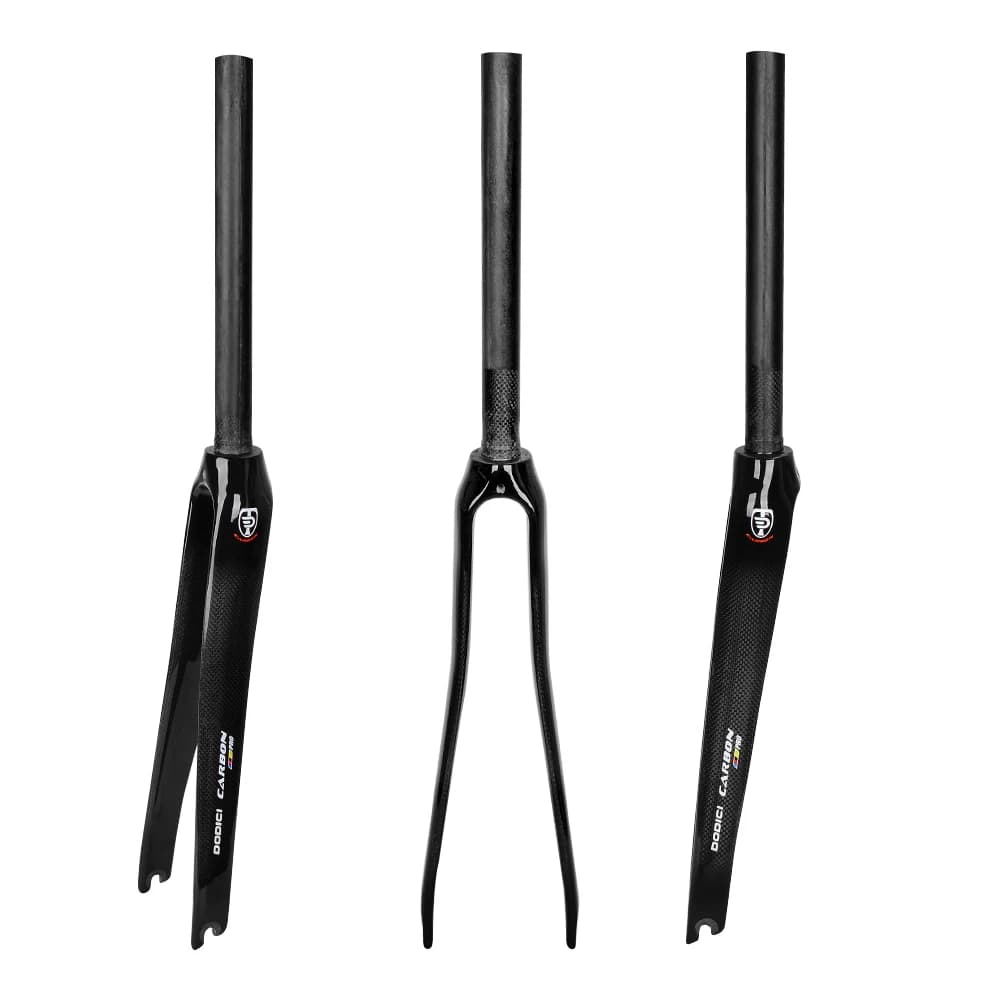 DODICI fourche avant en Fiber de carbone course équitation vélo de route frein en forme de C 700x25C
