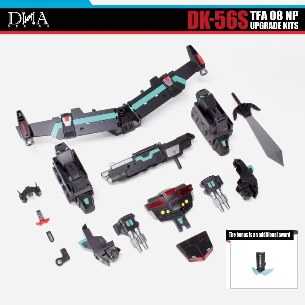 Kits de mise à niveau DNA DK-56S TFA 08 NP pour Legacy United 08 Animated Motormaster, modèle ABS mo