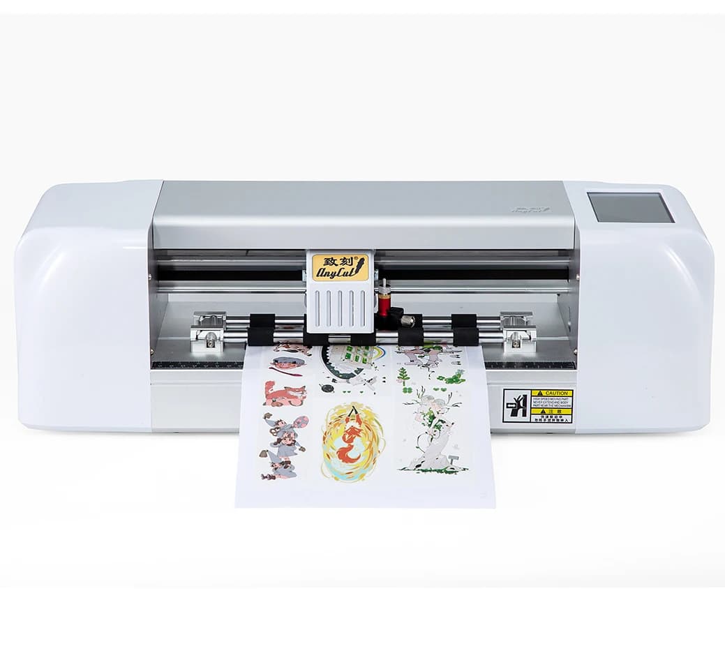 Traceur graphique à induction automatique avec alimentation manuelle, découpeuse de carton et de pap