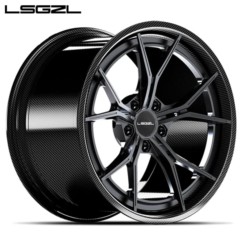 Jantes entièrement en fibre de carbone 5x120 5x114.3 5x130 5x127 pour Lamborghini Urus Huracan Bmw I