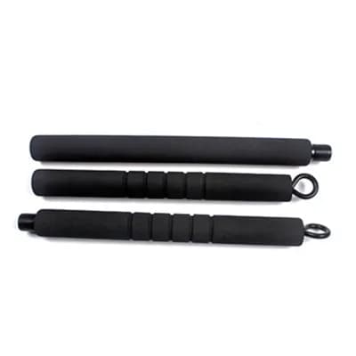Barre de Pilates d'exercice pondérée Portable multifonctionnelle, bâton de résistance de Yoga antidé