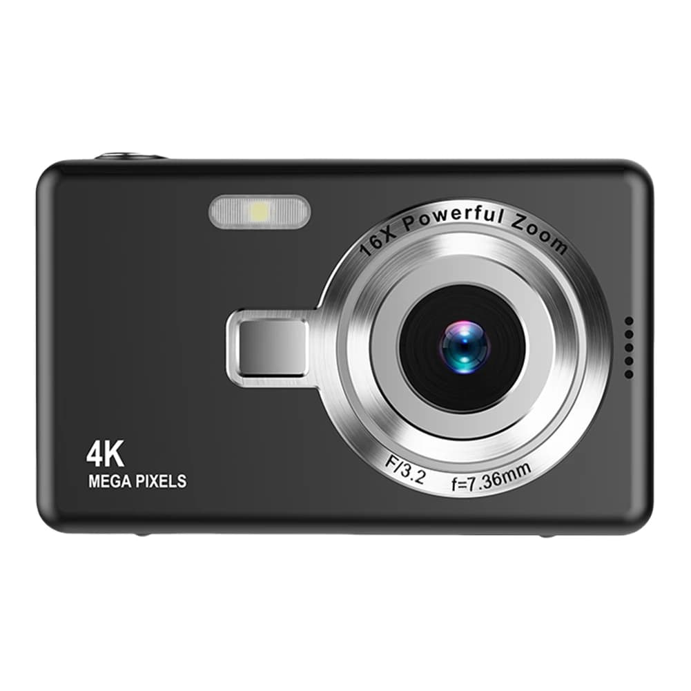 Appareil photo numérique 4K HD 1080P, appareil photo à mise au point automatique 96MP, n'aime 16X, v