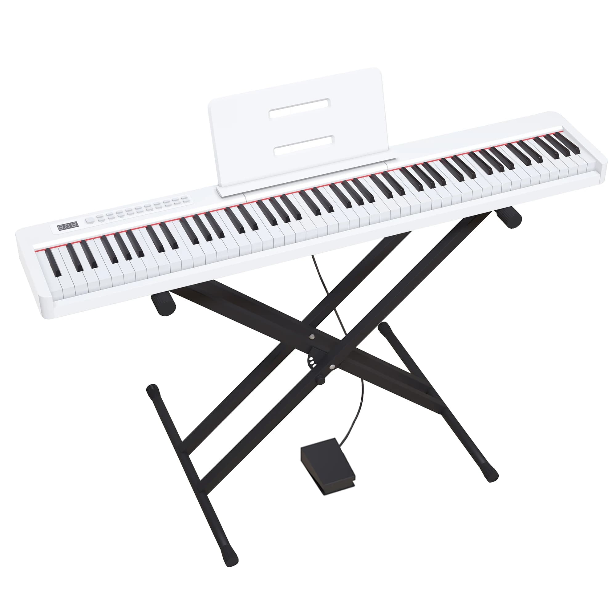 Piano électronique 88 touches Clavier de piano Piano professionnel Orgue