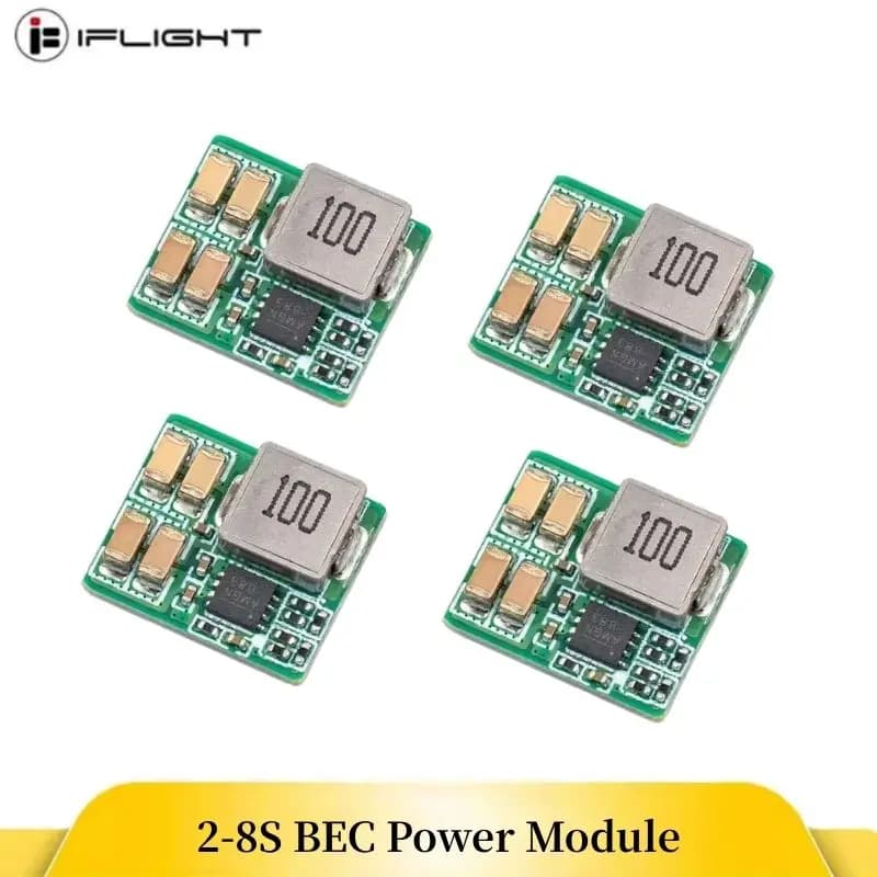 Module régulateur de tension BEC iFlight Mirco 2-8S, sortie 5V/12V / entrée 6V-35V, mode de commutat