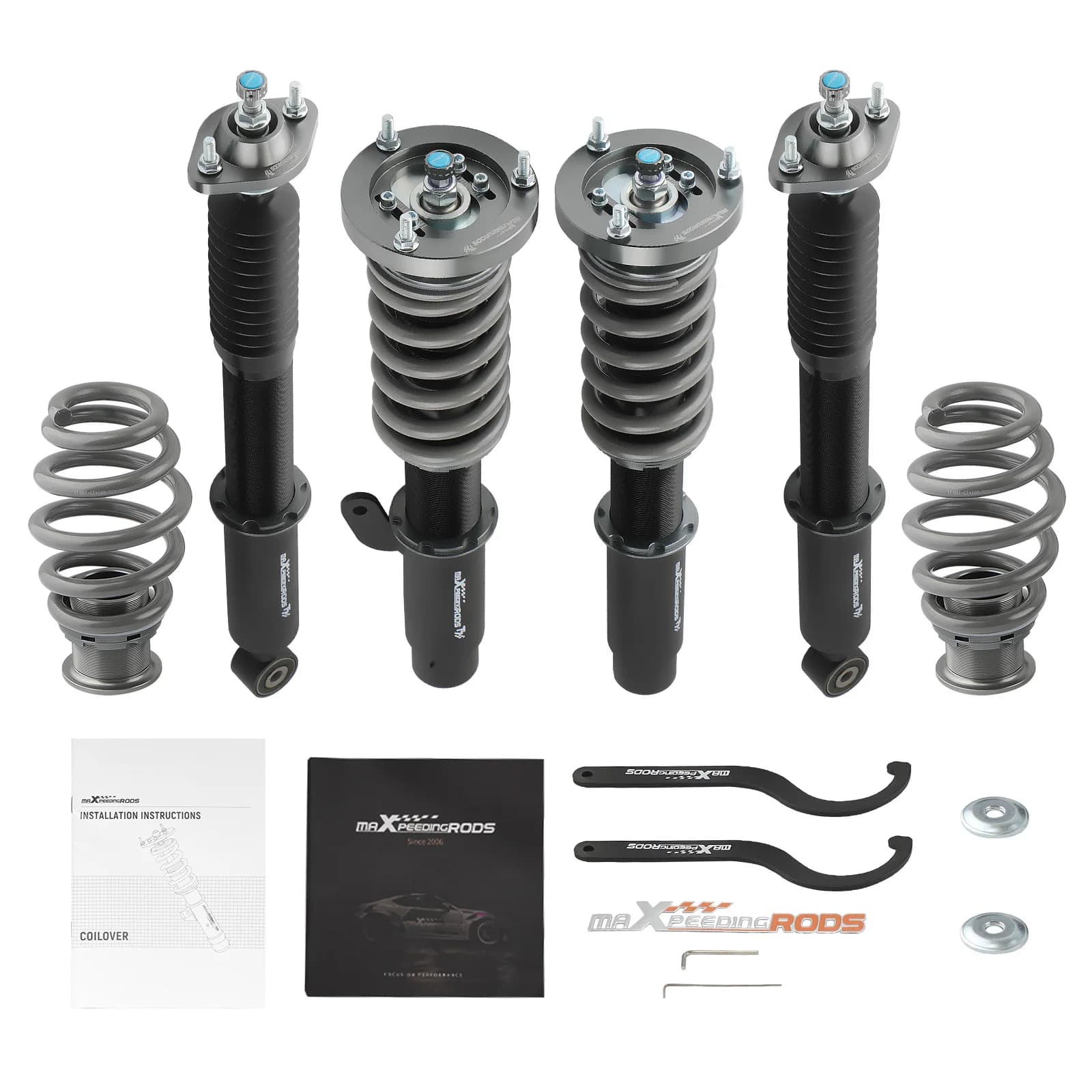 MaXpeedingrods – amortisseur de Suspension de course, pour BMW 3 E46 318i 330i 325i 328i 318d 320d 3