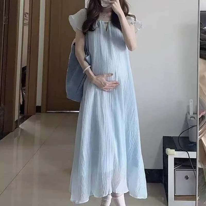 Robe d'été décontractée pour femmes enceintes, nouvelle collection