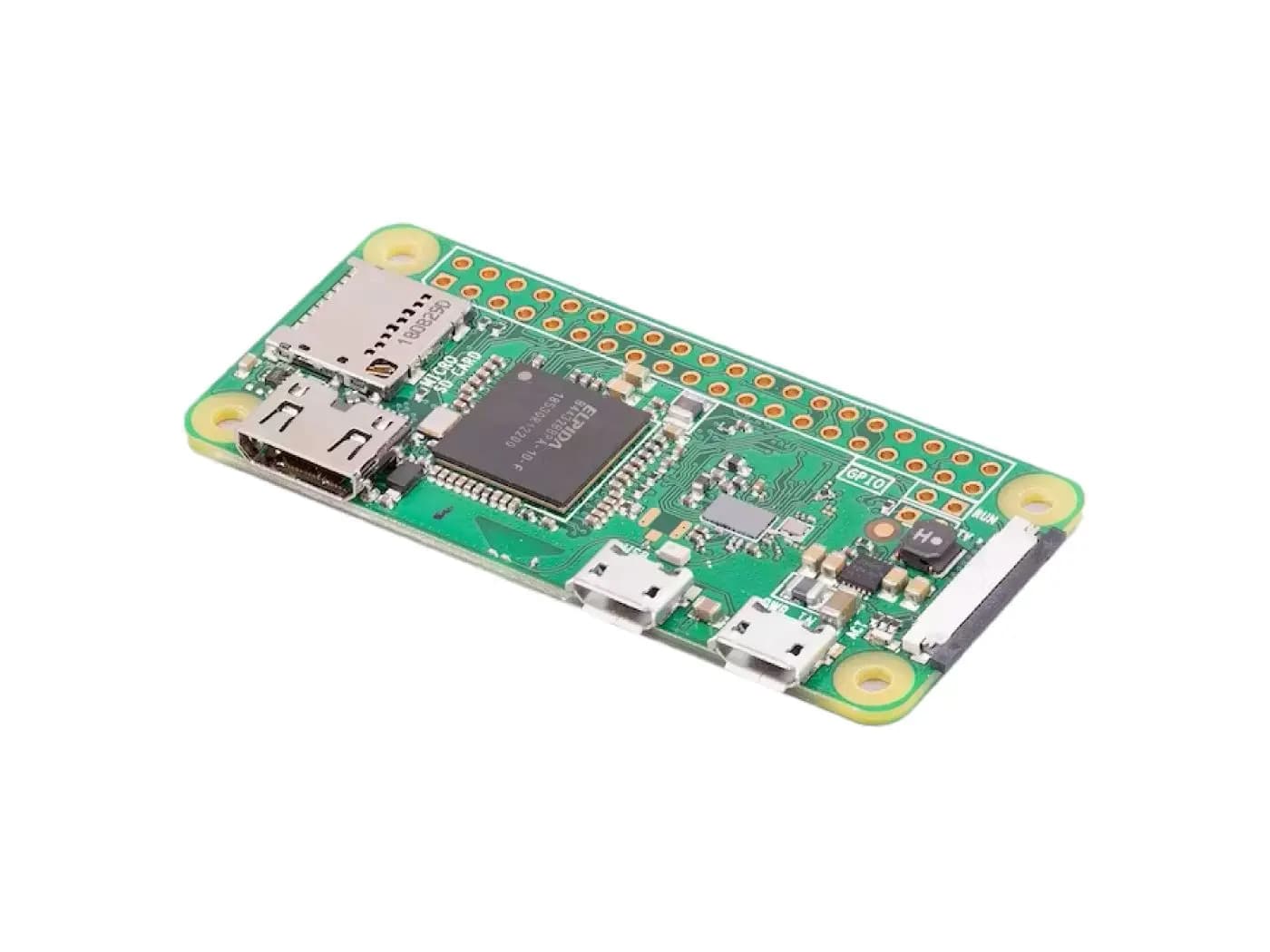 Raspberry Pi Zero W ou WH, ordinateur monocarte compact, Wi-Fi, Bluetooth, 40 broches GPIO, 1 GHz 51