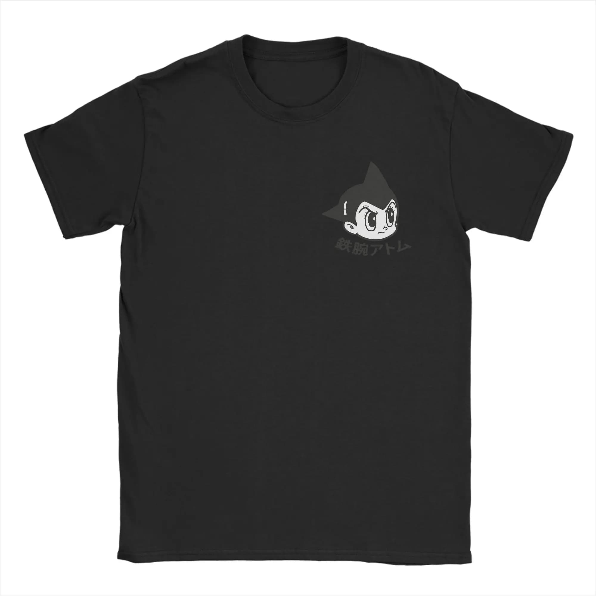 Astro Boy T-shirt pour homme en pur coton, T-shirt vintage à col rond, T-shirt à manches courtes, id