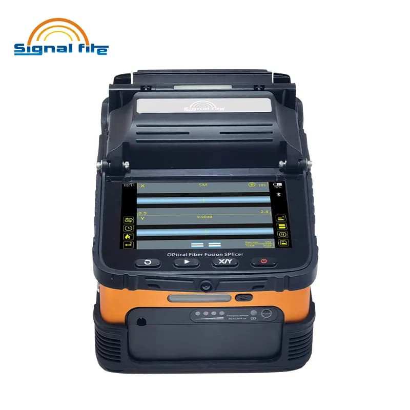 Signalfire nouveau modèle AI-5 automatique FTTH Machine d'épissage de fibres optiques épisseuse de F