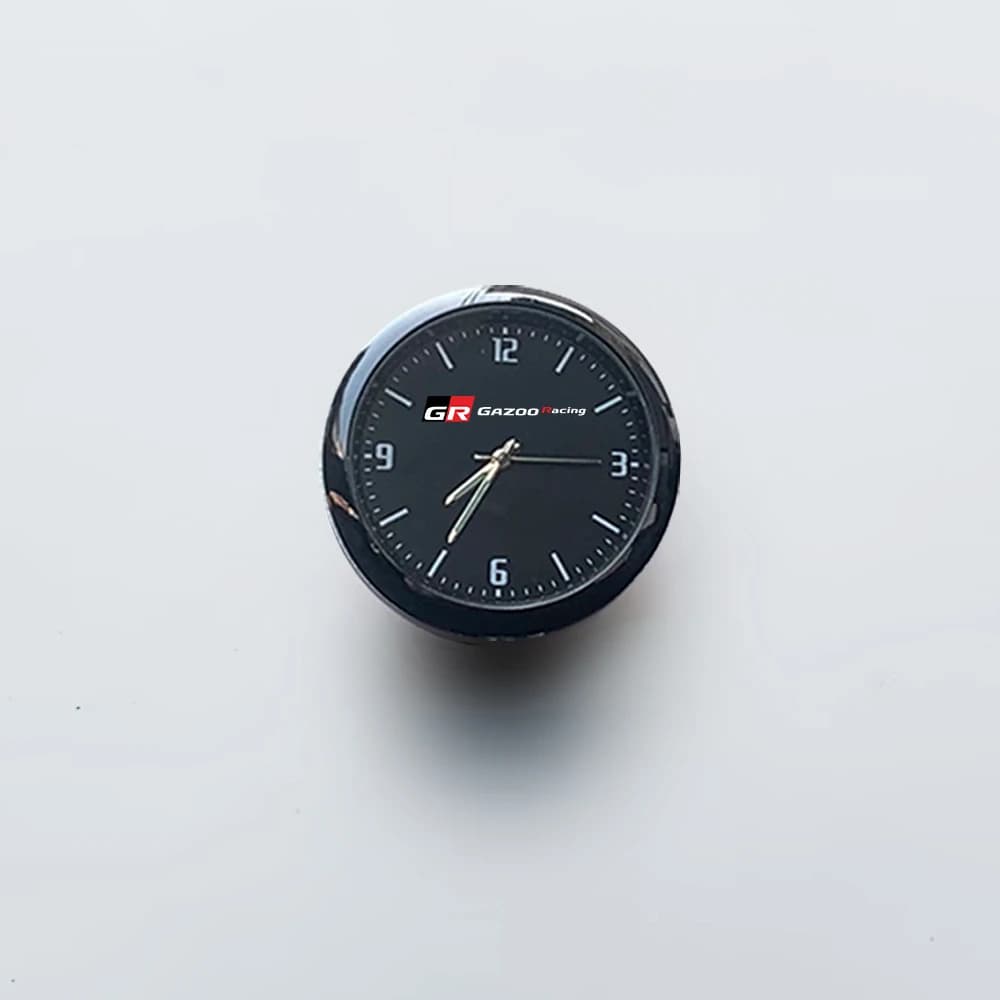 Horloge de tableau de bord de voiture à Quartz, décoration automobile, pour Toyota GR Sport Agya Aqu