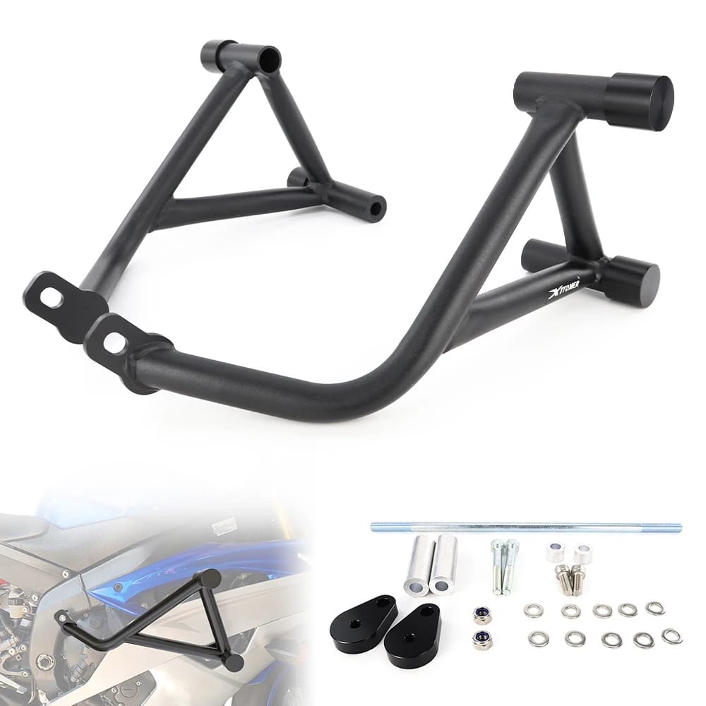 Pour YAMAHA YZF R6 YZF-R6 YZFR6 2006-2016 – Barre de protection moteur