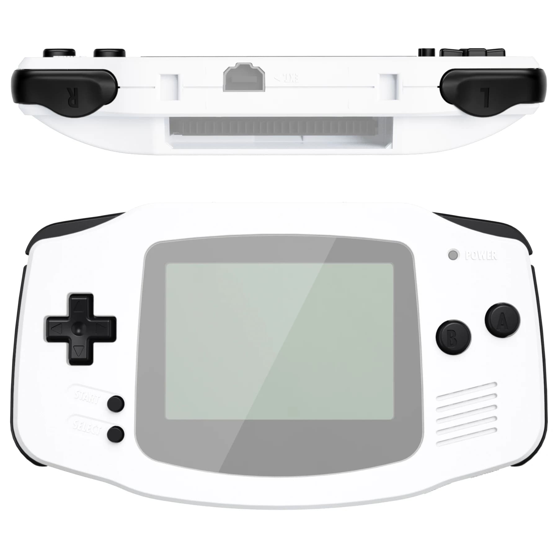 eXtremeRate Ensemble complet de boutons de rechange pour Gameboy Advance pour GBA - Noir