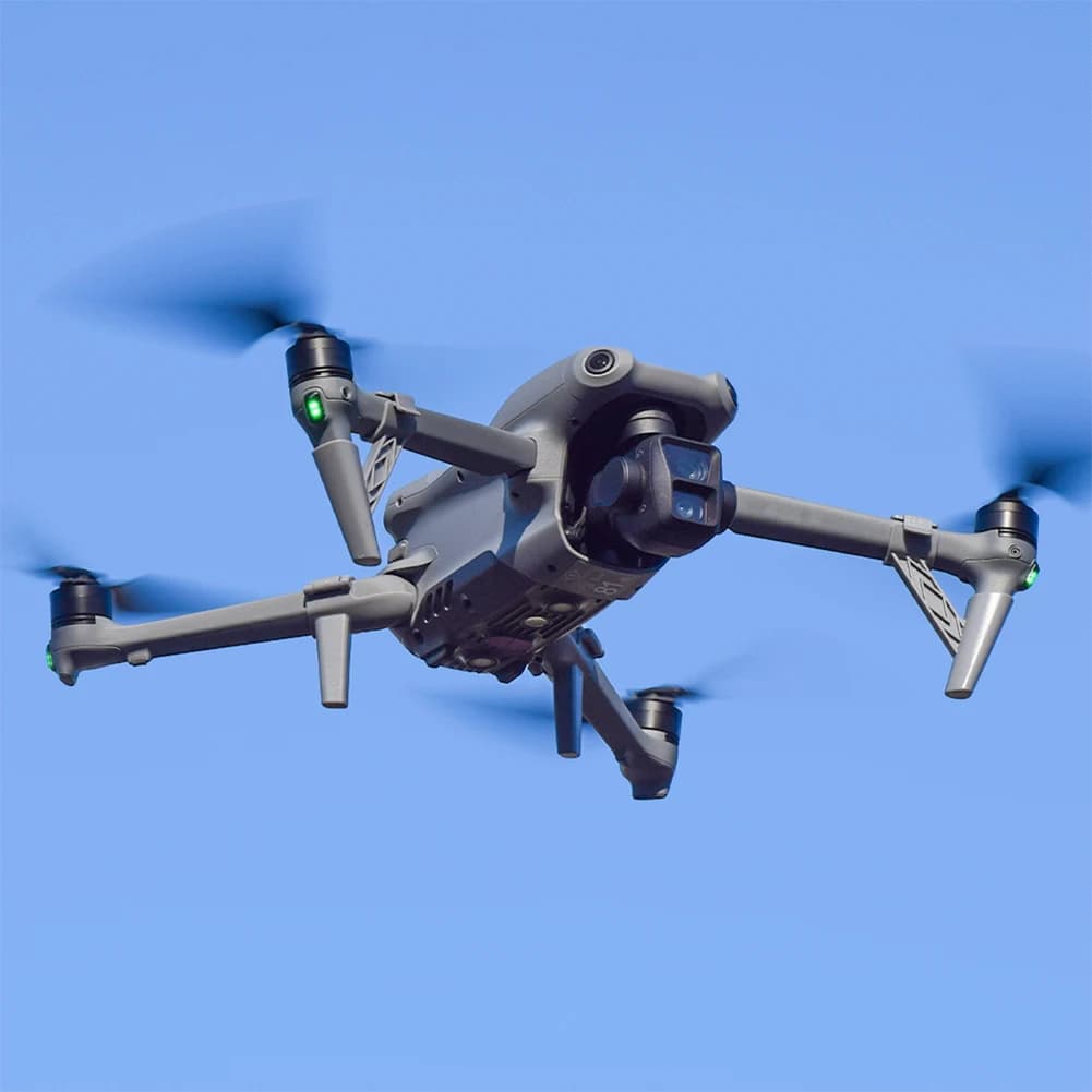 Train d'atterrissage à dégagement rapide pour Drone, jambes d'atterrissage pliées, extension pour accessoires DJI Air 3/Air 3S