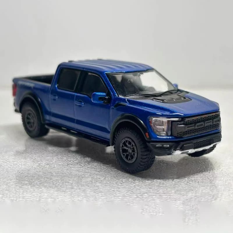 Modèle de voiture pick-up en alliage Smallcar 1:64 Raptor F150, cadeau pour adultes, loisirs et jouets, ornements statiques finis, objets de collection
