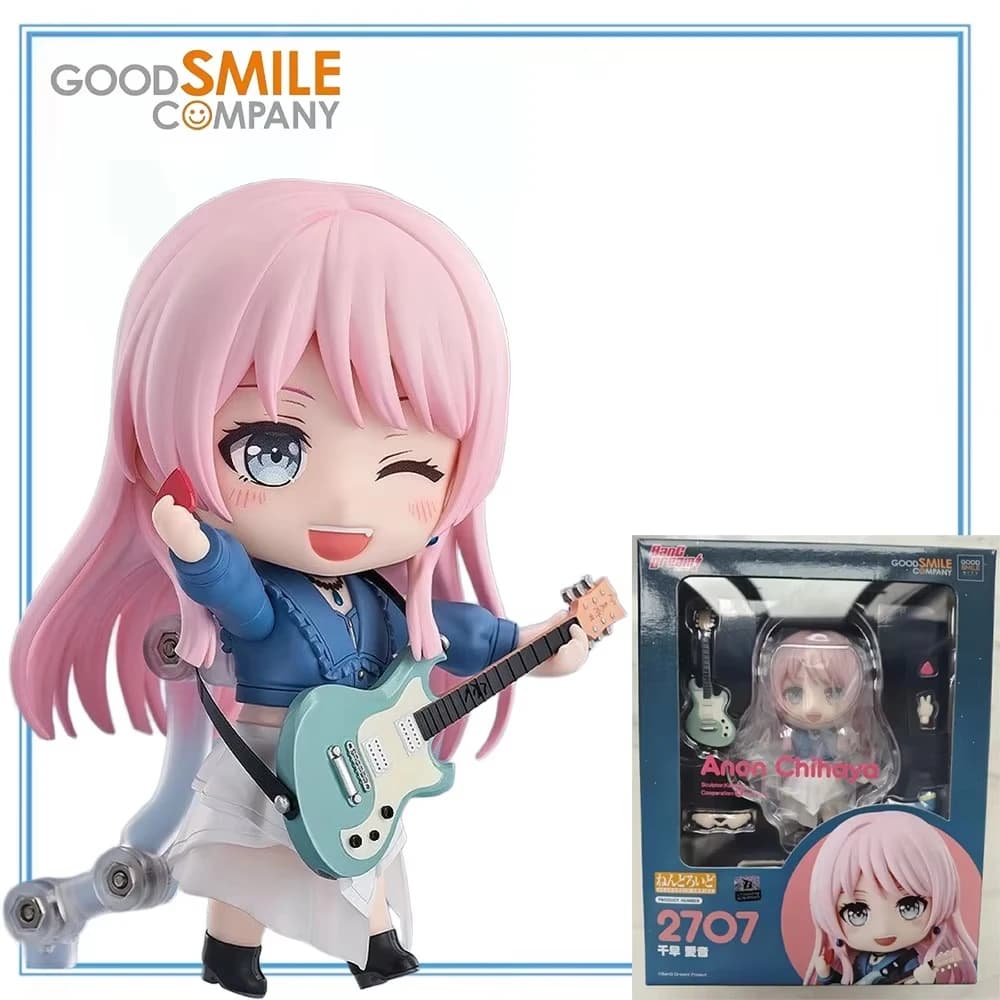100% Original en stock Good Smile Company Nendoroid # 2707) BanG Dream! Figurine d'action authentique du personnage
