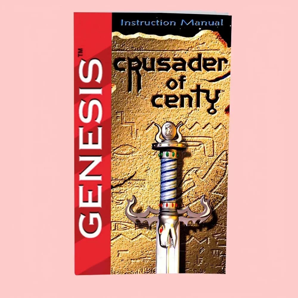 Link9 Crusader Of Centy (Soleil) – version américaine, jeu pour SEGA MegaDrive Genesis, cartouche de jeu 16 bits, boîte et manuel, 18 jeux au choix