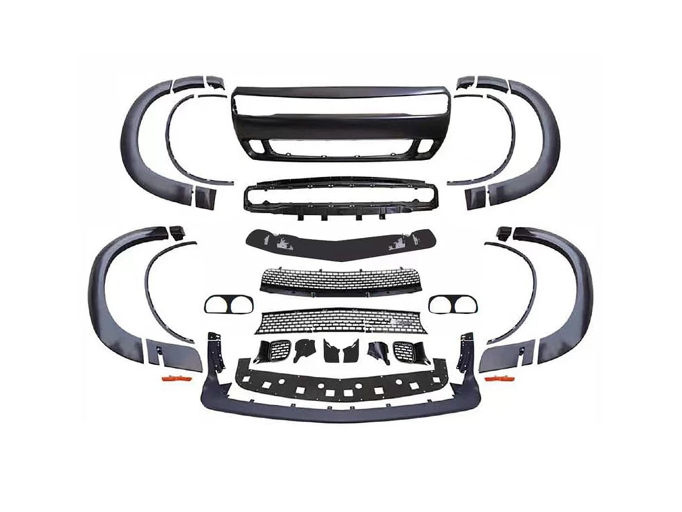 Accessoires de voiture Flying Wing : Kit carrosserie de pare-chocs avant pour Challenger