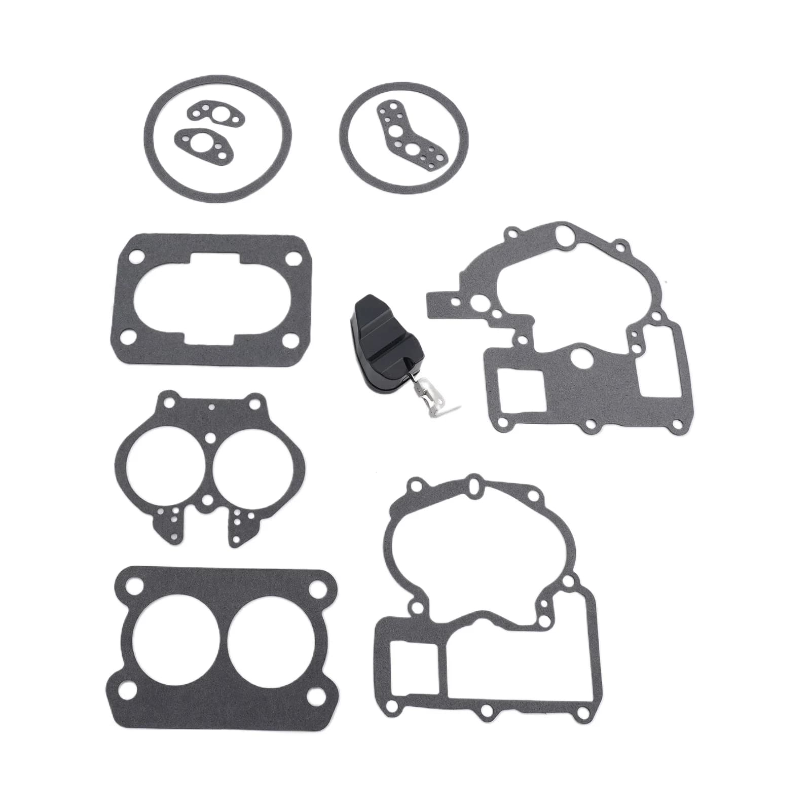 Kit de reconstruction de carburateur pour Mercruiser Marine, 2 barils, installation rapide, 3,0 L, 4,3 L, 5,0 L, 5,7 L