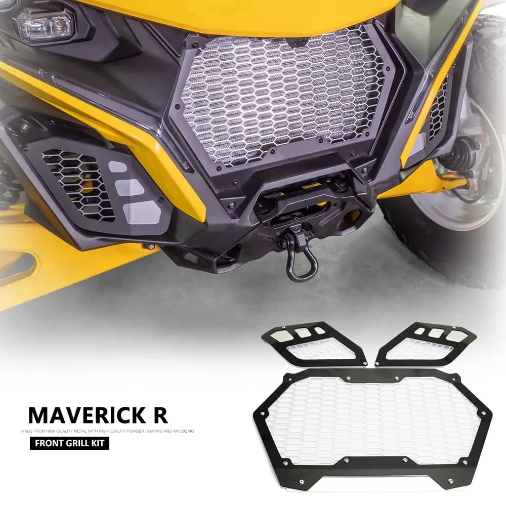 Kit de calandre avant UTV pour Can-Am MAVERICK R 2024 2025, accessoires Maverick R, protection des religions, nouveau