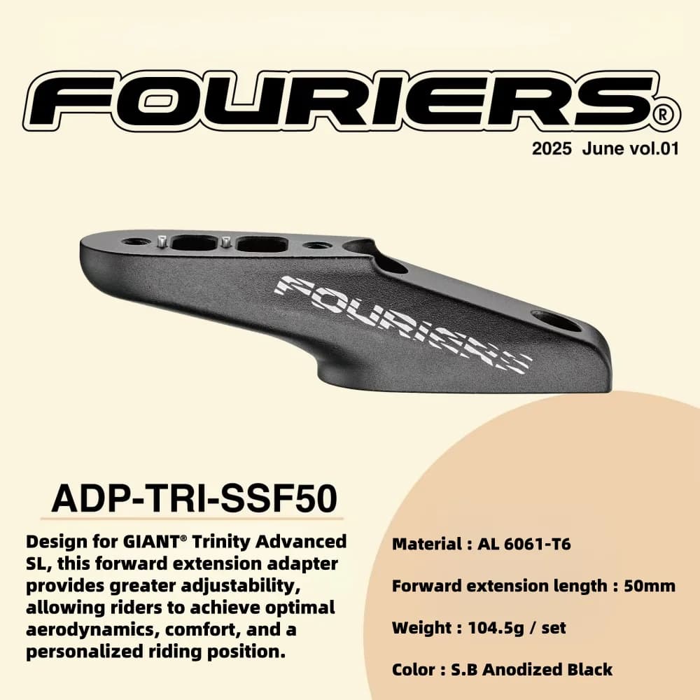 Fouriers TRIATHLON WEDGE, longueur d'extension avant : 50 mm, pour GIANT ®   Trinity Advanced SL