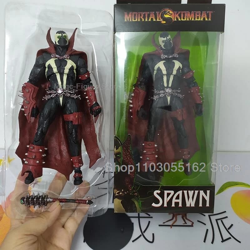 Figurine Mortal Kombat Spawn, jouet de collection, cadeau d'anniversaire