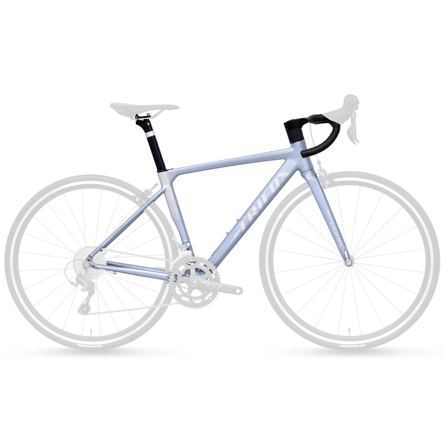 Cadre de vélo TRIFOX 700C en alliage d'aluminium 6061 léger