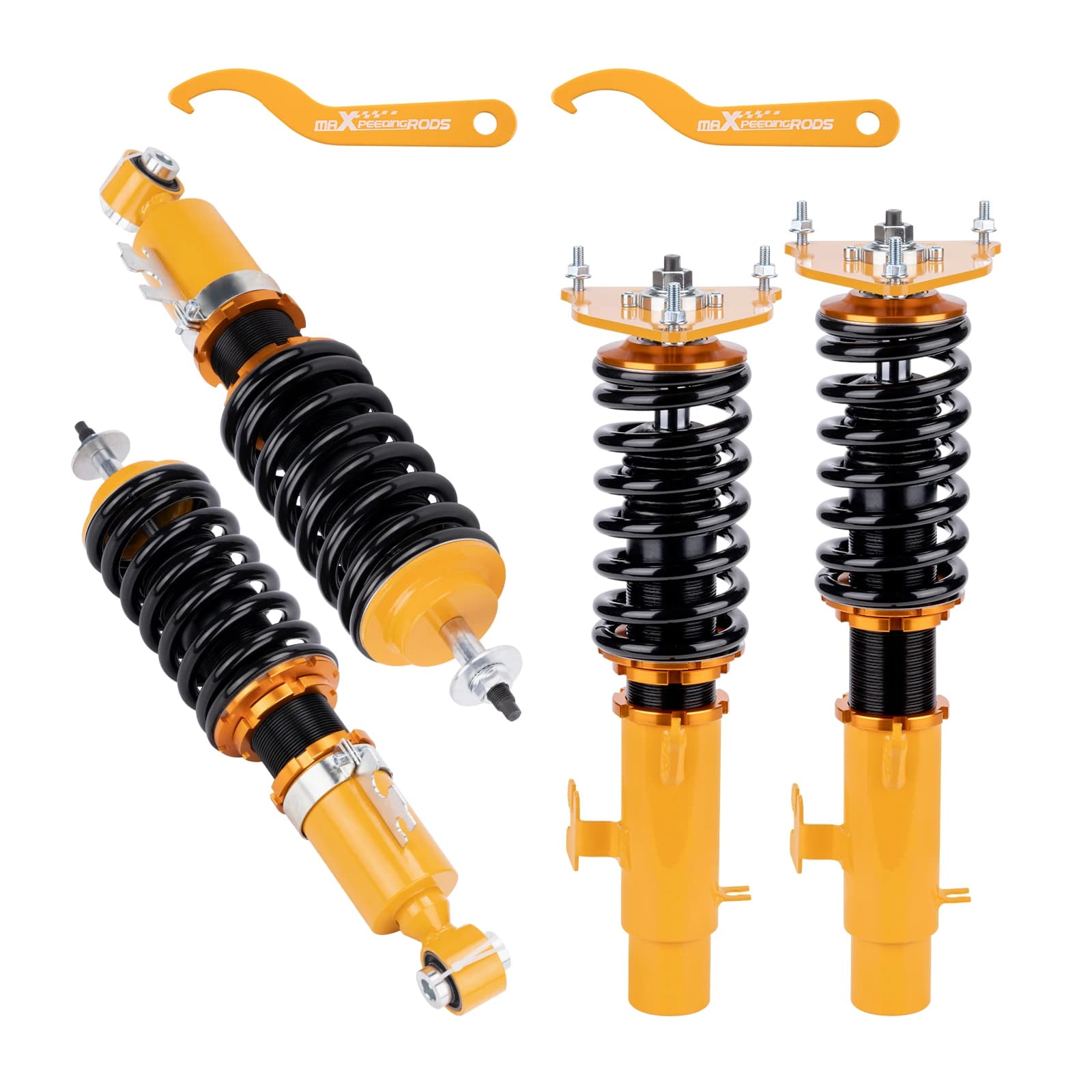 Racing Coilover Struts Kit, Mini Cooper, Cooper S, R50, R52, R53, 2002-2006, 4 pièces, ensemble